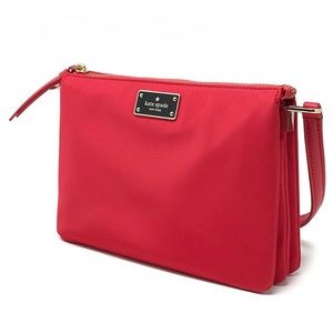 NWOT Kate Spade New York Wilson Road Madelyne Crossbody - Prickly Pear (red)